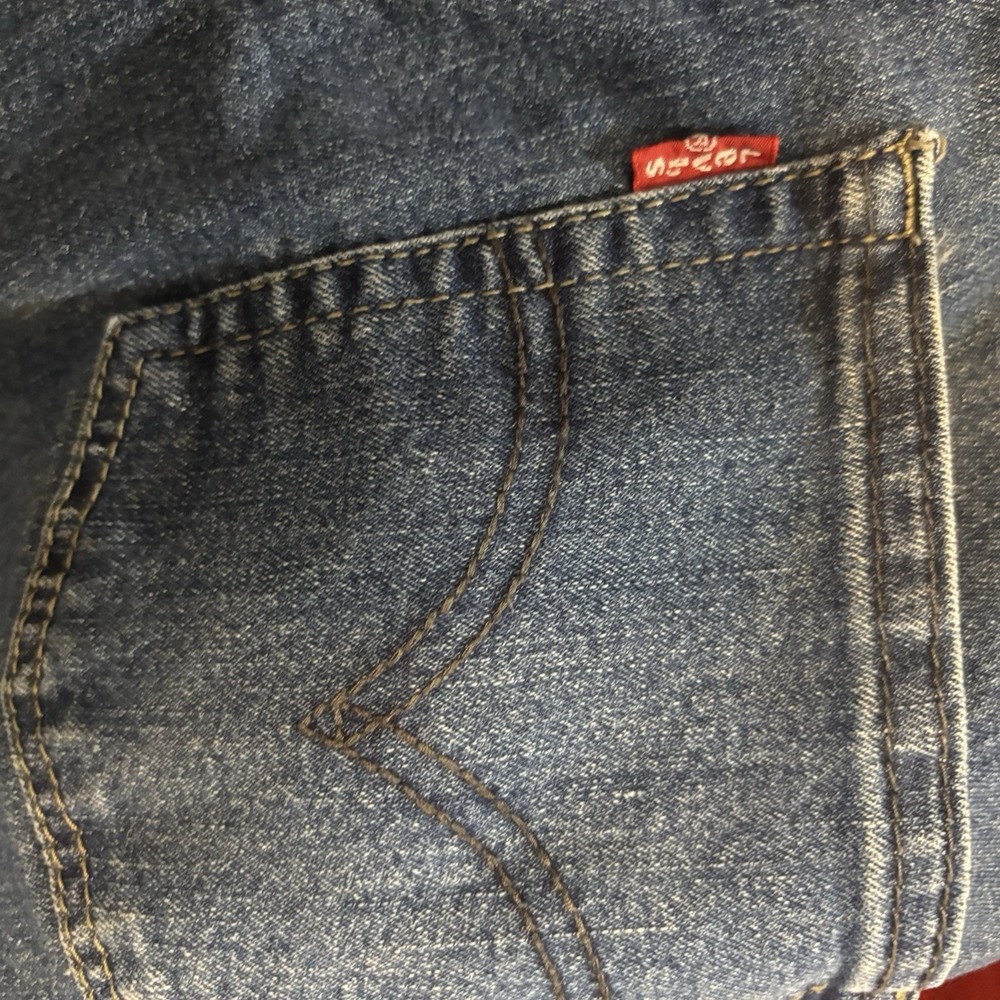 Levi's 511 Boys‎ Denim Blue Jeans Straight Leg Medium Wash 10 Reg 25x26 EUC - Picture 4 of 6